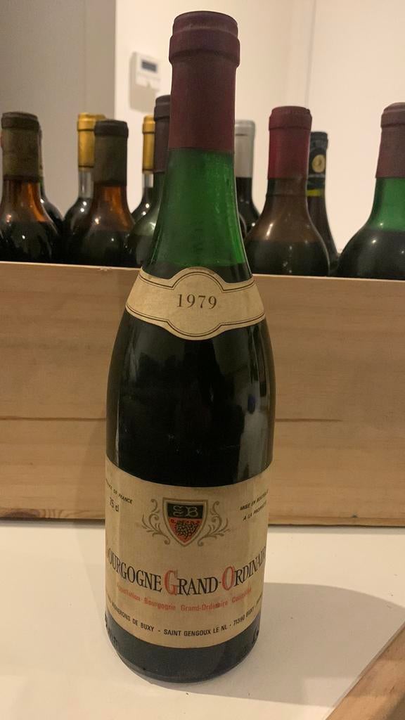 Bourgogne Grand-Ordinaire 1979, Verzamelen, Wijnen, Ophalen of Verzenden, Nieuw