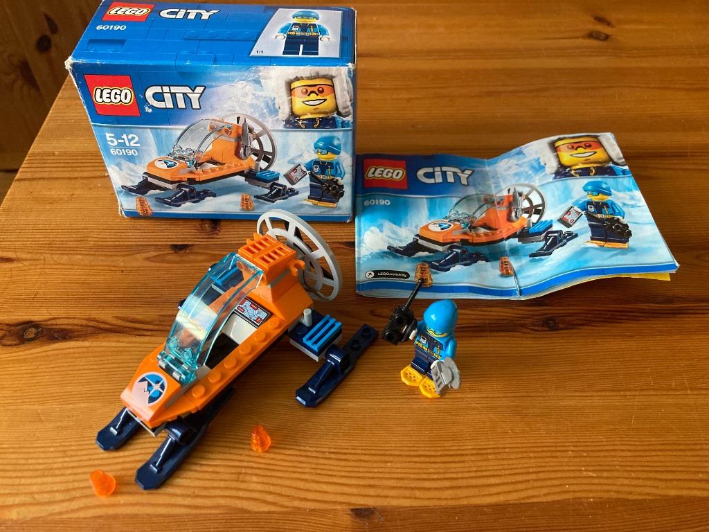 Lego City 60190 véhicule aéroglisseur Arctique, Ophalen, Gebruikt, Complete set, Lego