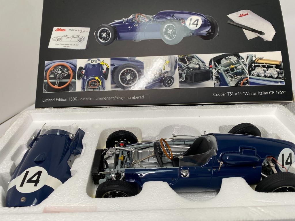 F1  COOPER   1/18   SCHUCO, Hobby & Loisirs créatifs, Voitures miniatures | 1:18, Enlèvement ou Envoi