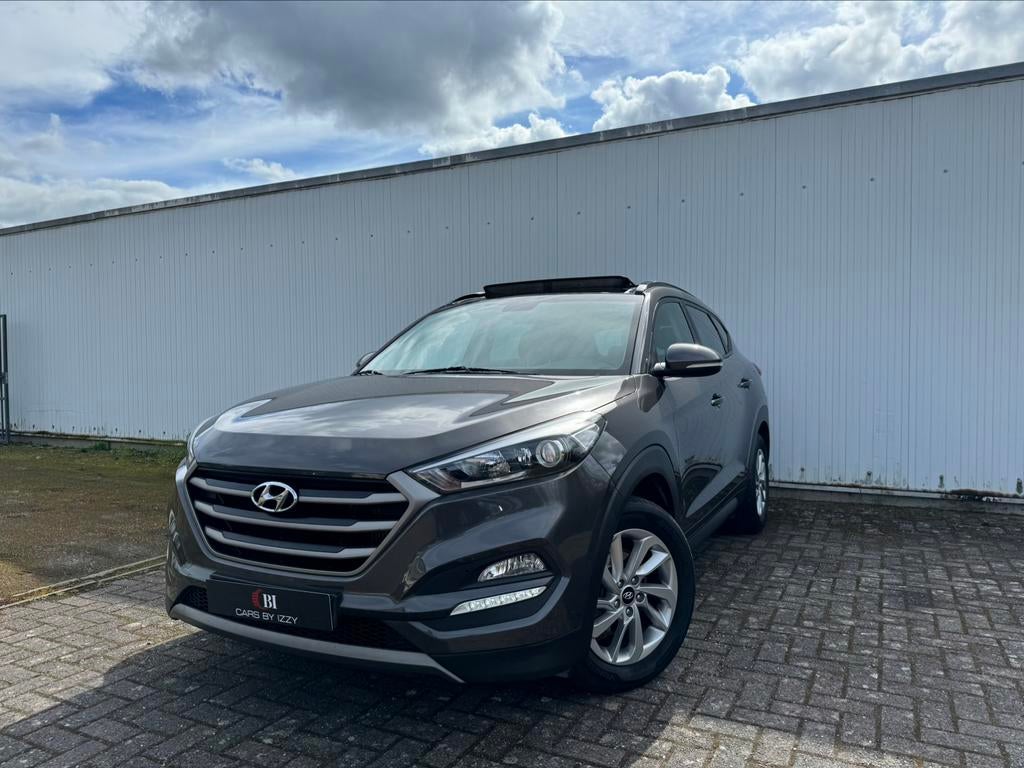 HYUNDAI TUCSON 2.0D 4WD|AUTO|PANO|4X4, Auto's, Hyundai, Stof, 1995 cc, Bedrijf, Diesel