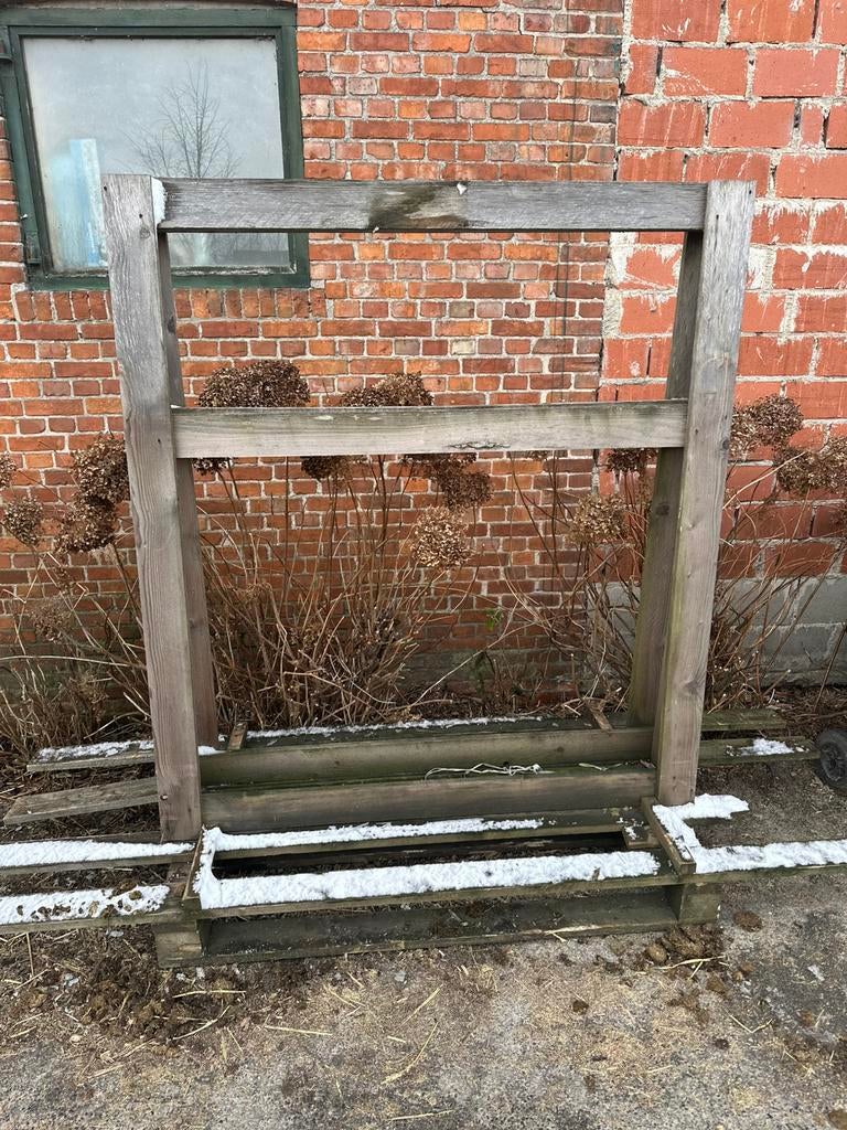 Raambok Glasbok pallet, Ophalen, Gebruikt, Pallet