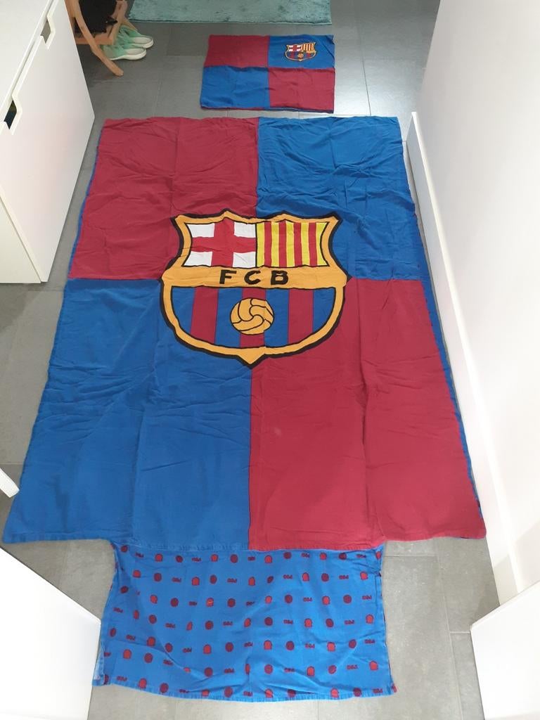 Eenpersoons- dekbedovertrek FC Barcelona, Enlèvement, Utilisé