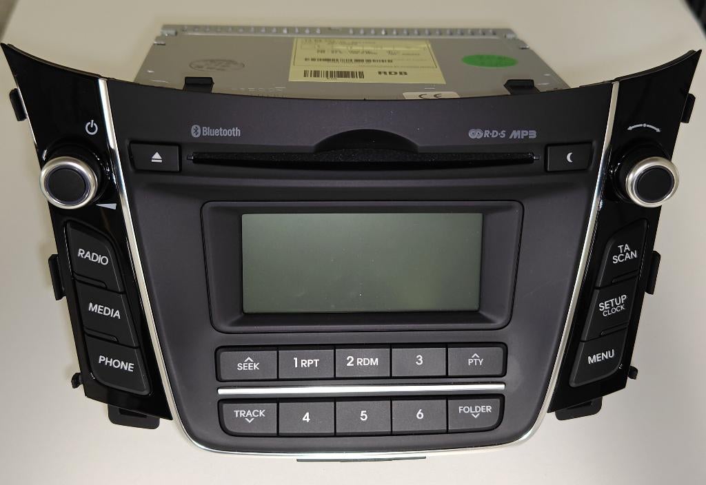Originele Hyundai i30 Autoradio (2012) – Bluetooth & MP3, Enlèvement ou Envoi, Comme neuf