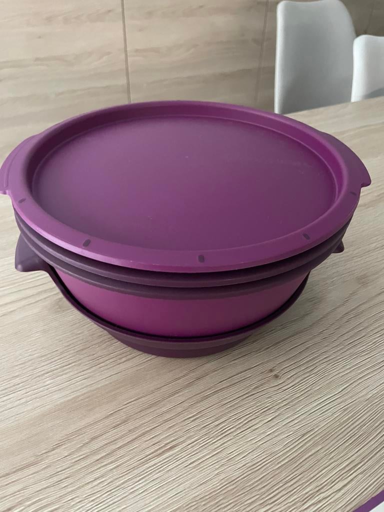 Tupperware microgourmet set, Huis en Inrichting, Keuken | Tupperware, Ophalen, Zo goed als nieuw