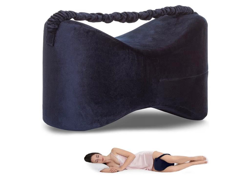 Coussin à mémoire de forme pour genoux, Maison & Meubles, Enlèvement, Comme neuf, Bleu