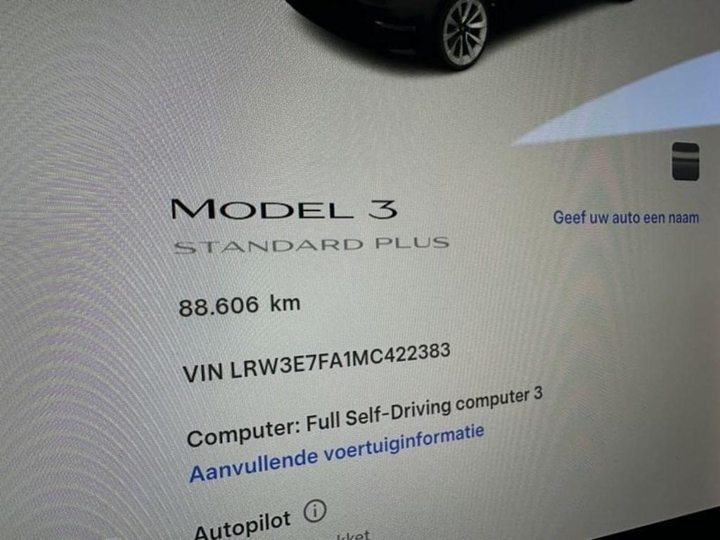 Tesla Model 3 SR+ Face Lift, 19"Alu,Zeer mooi,21900 +21% BT, Auto's, Tesla, Automaat, Zwart, Zwart, 240 kW