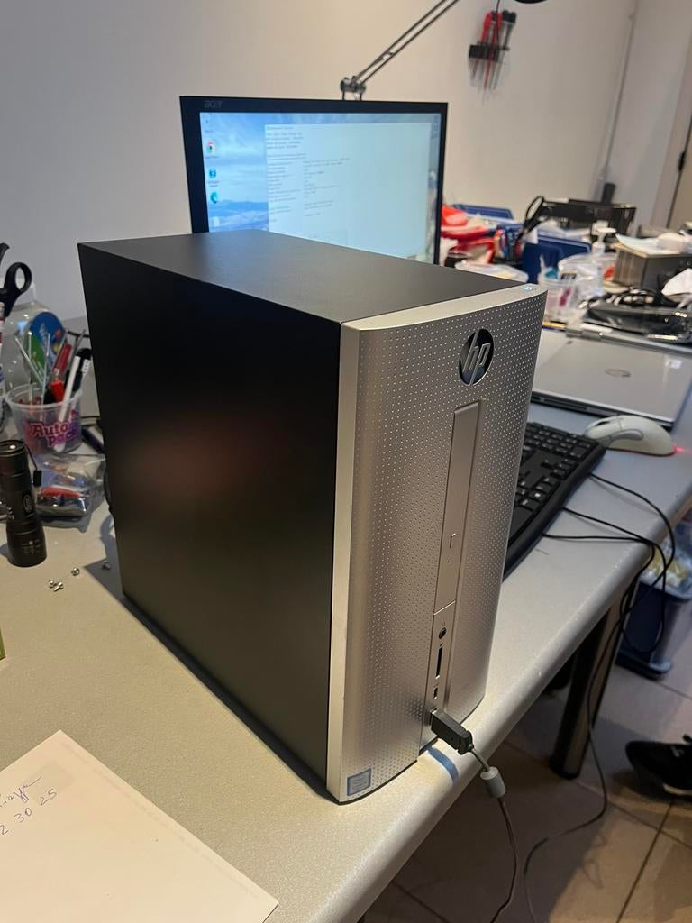 Pc tour HP, Informatique & Logiciels, Enlèvement, Comme neuf, 8 GB, SSD