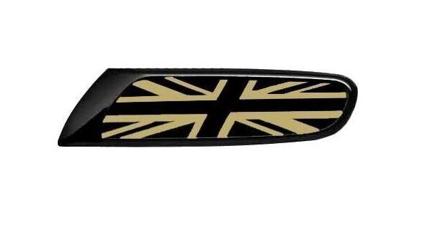 Trim covers set smoke Union Jack voor zijknipperlicht nieuw, Autos : Pièces & Accessoires, Neuf, -, Mini, -