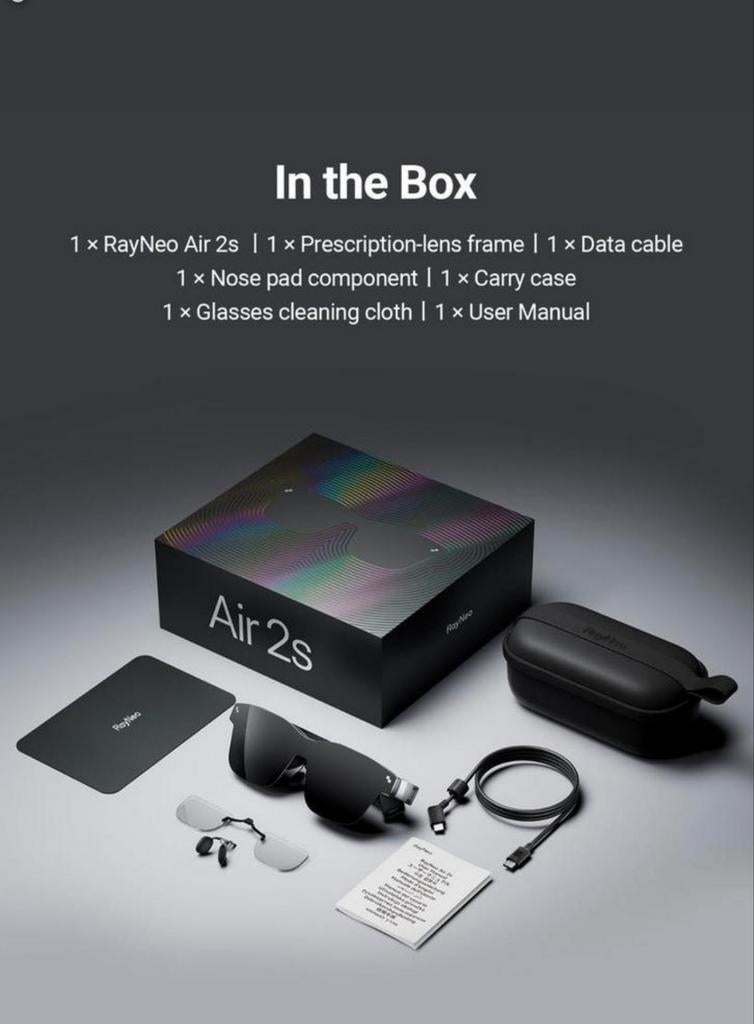 RAYNEO AIR 2S, Games en Spelcomputers, Virtual Reality, Ophalen, Pc