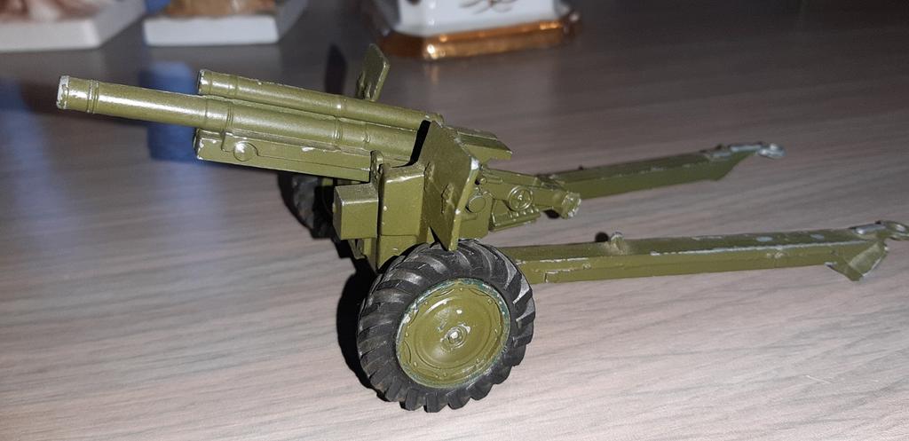 Kanon van dinky toys in goede staat, Verzamelen, Ophalen of Verzenden