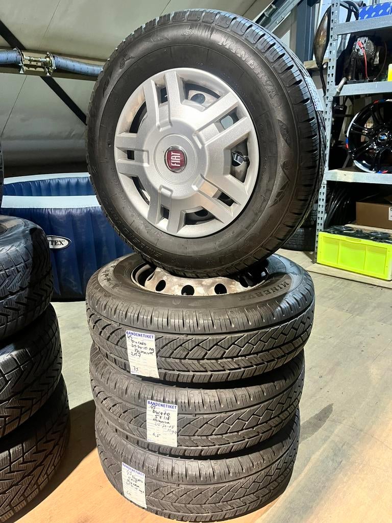 Velgen/banden All season Ducato/Jumper/ Boxer Camper 5x118, Autos : Pièces & Accessoires, Pneus & Jantes, 15 pouces, 215 mm, 4 Saisons