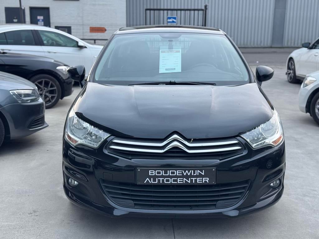 Citroën C4 1.4Benzine 2012 163.xxxkm/Airco,Cruisecontrol, Voorwielaandrijving, Stof, Zwart, Zwart
