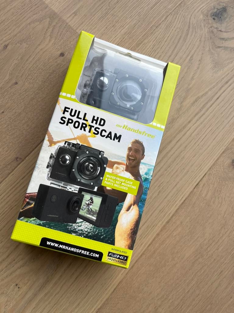 NIEUW action cam, Audio, Tv en Foto, Actiecamera's, Ophalen, Nieuw