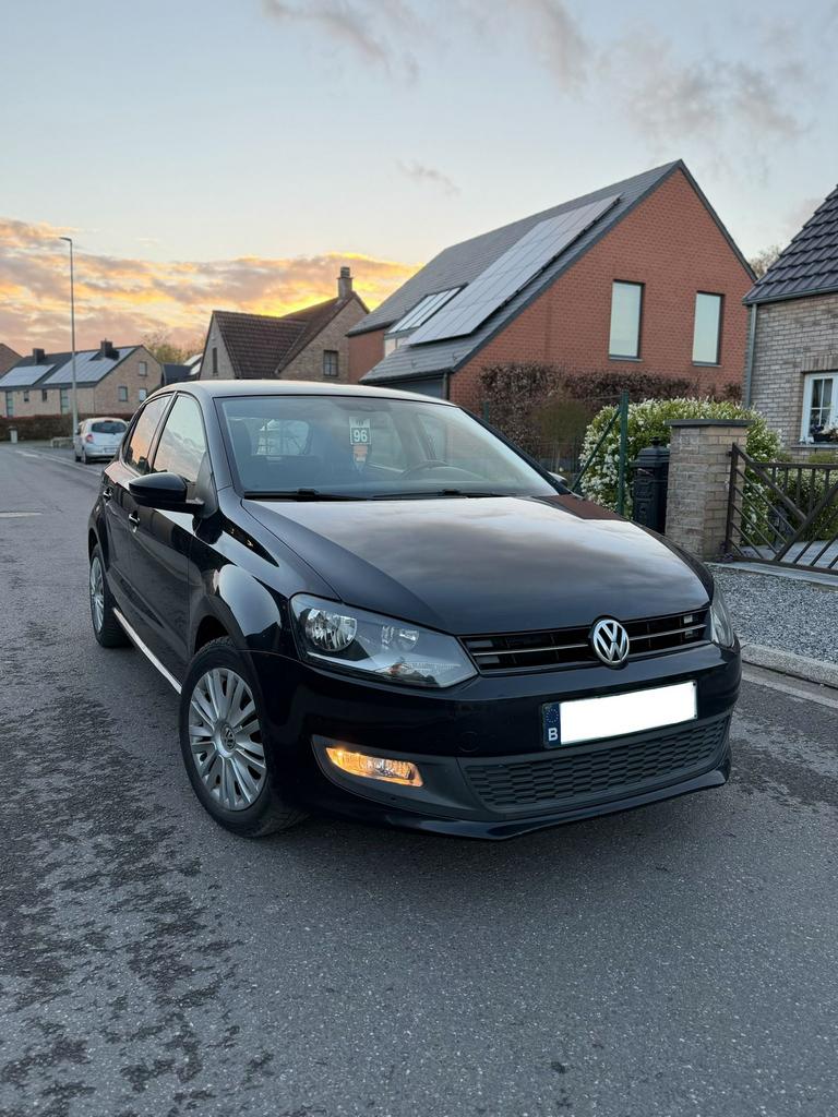Volkswagen Polo 6R, Auto's, Euro 5, Zwart, Bedrijf, Handgeschakeld