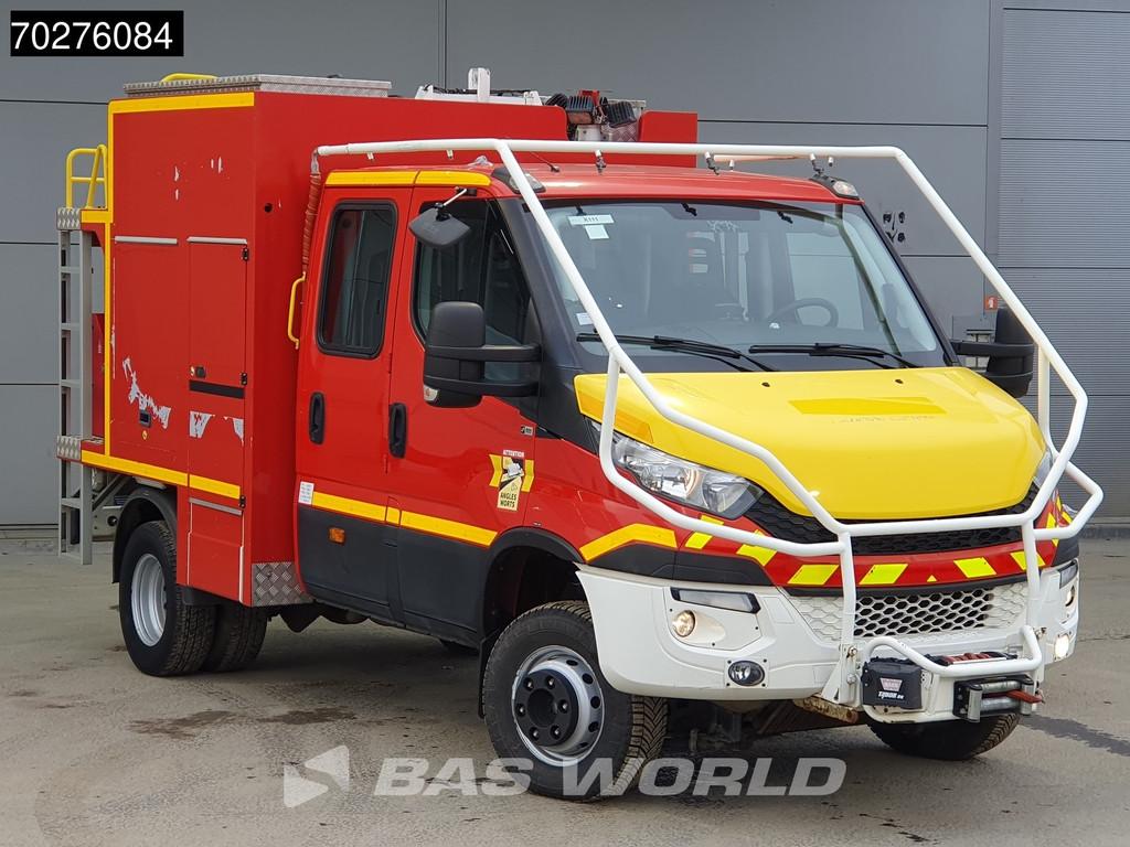 Iveco Daily 70C17 4X4 4x4 Achleitner Firetruck Brandweerwage, Autos, Rouge, Euro 5, Entreprise, Iveco