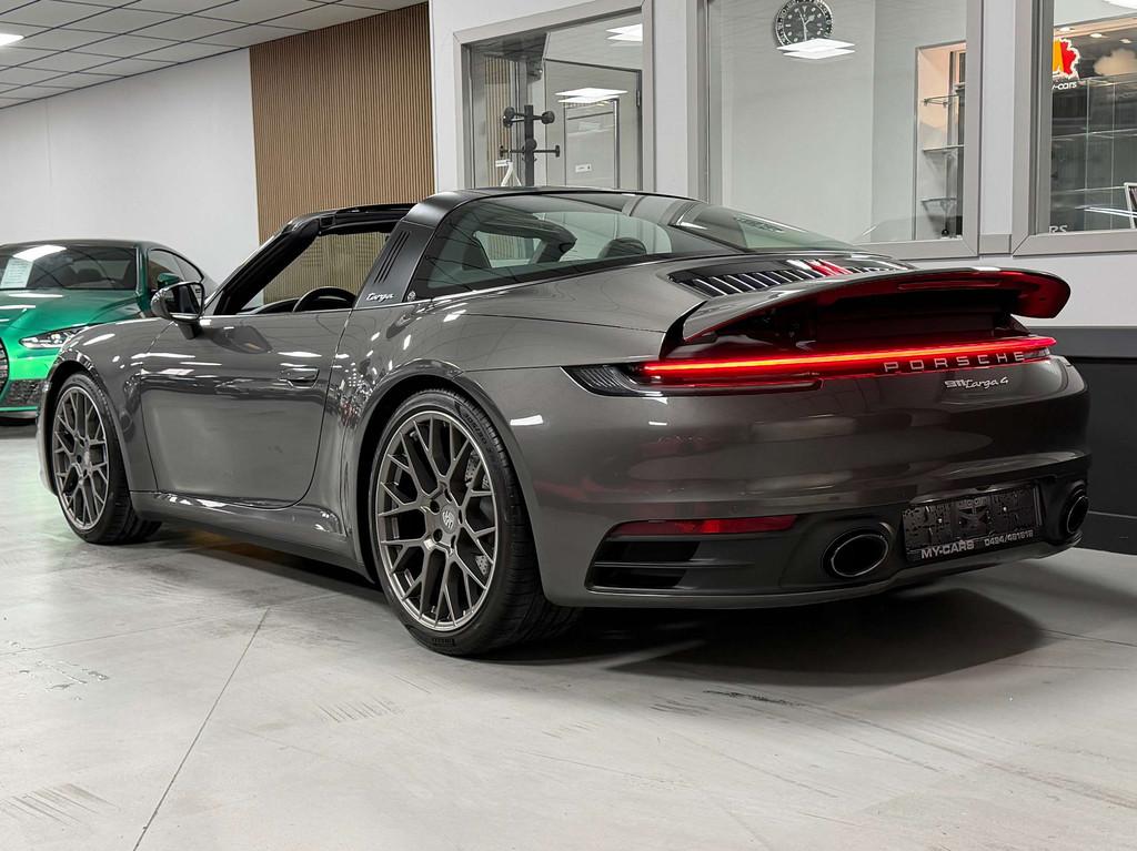 Porsche 992 Targa 4 3.0 Turbo 385 Cv Full Exhaust Chrono Aga, Autos, Cuir, Argent ou Gris, Achat, Euro 6