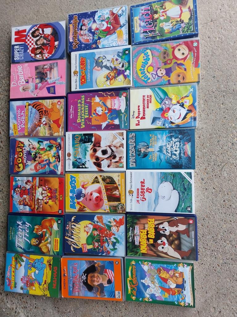 VHS cassette, Ophalen