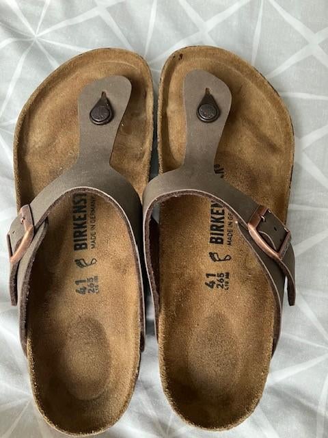 Sandale Birkenstock, Comme neuf, Brun, Enlèvement, Sandales