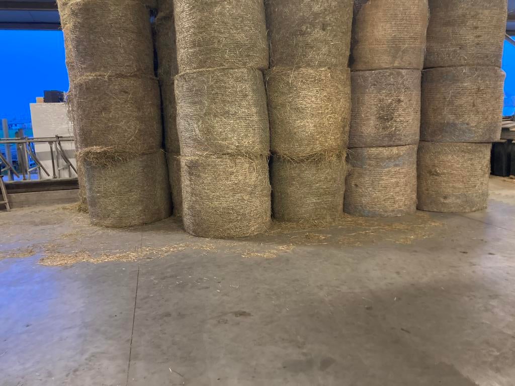 Hooi in ronde balen, Enlèvement