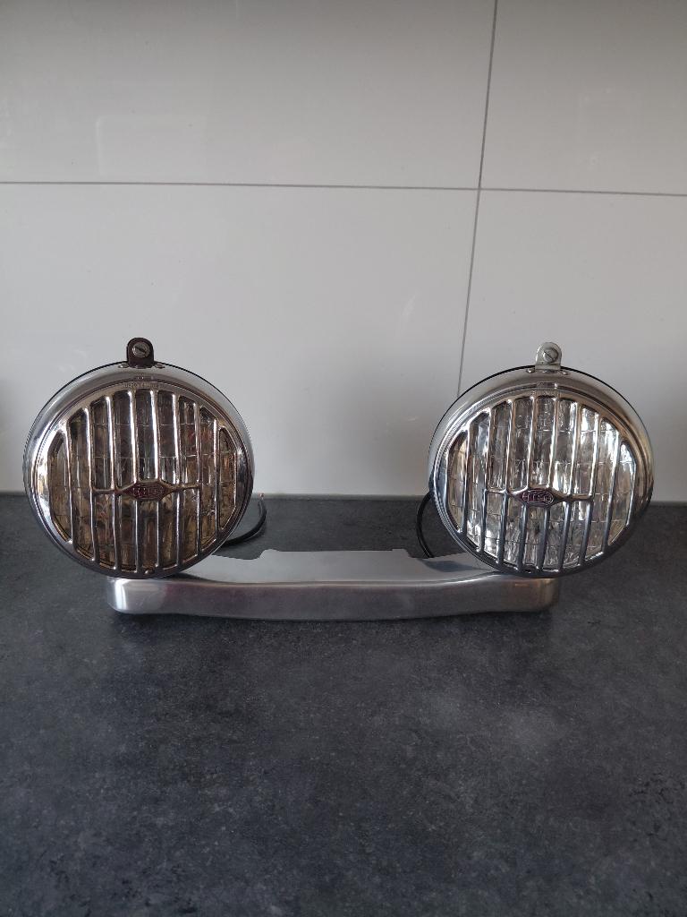 Hella Grill Mistlampen Oldtimer VW Kever Zeldzaam, Verzenden, Gebruikt, Overige automerken