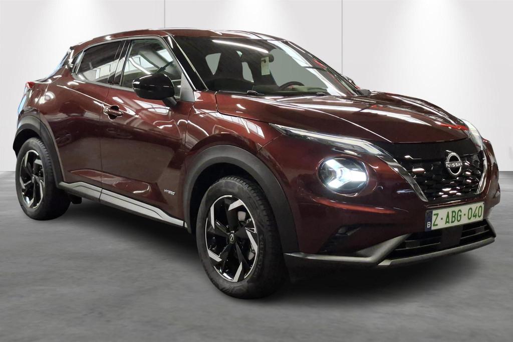 Nissan Juke Hybrid-AUT-Cam-Carplay-Airco-Sensoren, Auto's, Stof, 135 g/km, 5 zetels, 5 deurs