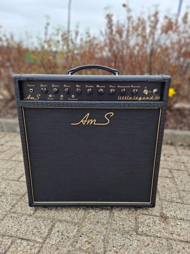 AMS Little Legend 20 Combo + Reverb inkl Housse Protect Amp, Ophalen