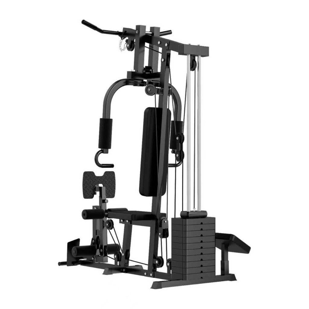 Salle de sport polyvalente Fitness avec haltères de 100 kg, Sports & Fitness, Équipement de fitness, Enlèvement ou Envoi, Neuf