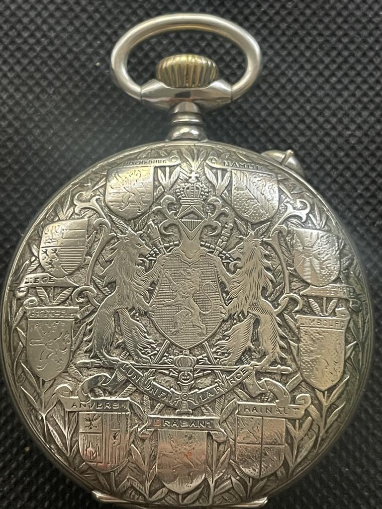 Montre de poche FE Roskopf 9 Provinces, Envoi, Montre de poche