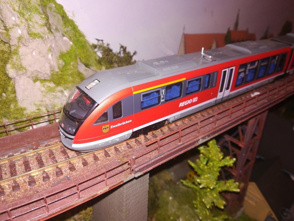 PIKO H0 DBAG VT642 „Desiro” Siemens CC/DCC + ESU Lokpilot, Hobby en Vrije tijd, Modeltreinen | H0, Zo goed als nieuw, Gelijkstroom