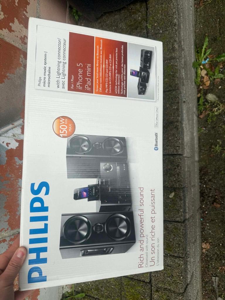 Micro music system, Audio, Tv en Foto, Stereoketens, Ophalen, Zo goed als nieuw, Philips