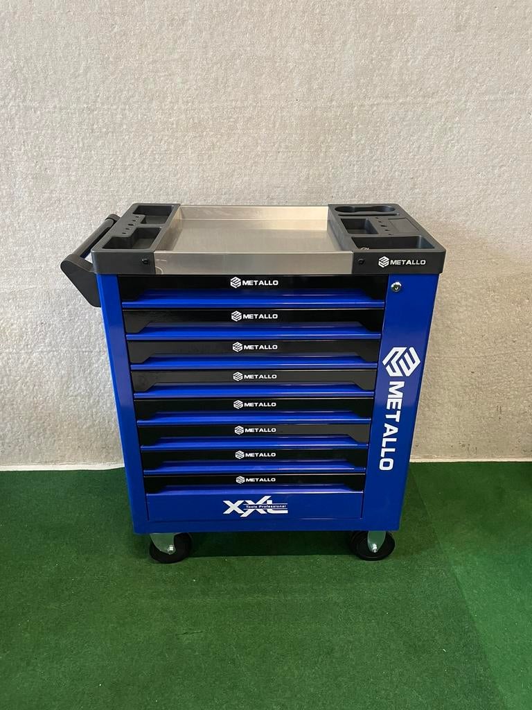 Nieuwe Metallo 8 lades,8 gevulde gereedschapwagen, Auto diversen, Ophalen, Nieuw