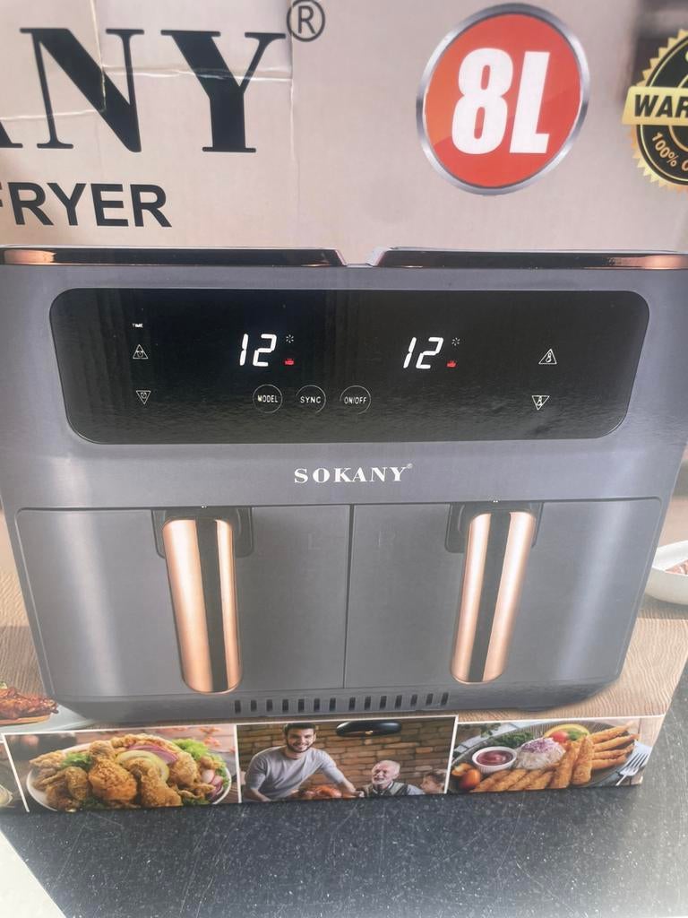 Airfryer 8L, Ophalen of Verzenden, Nieuw