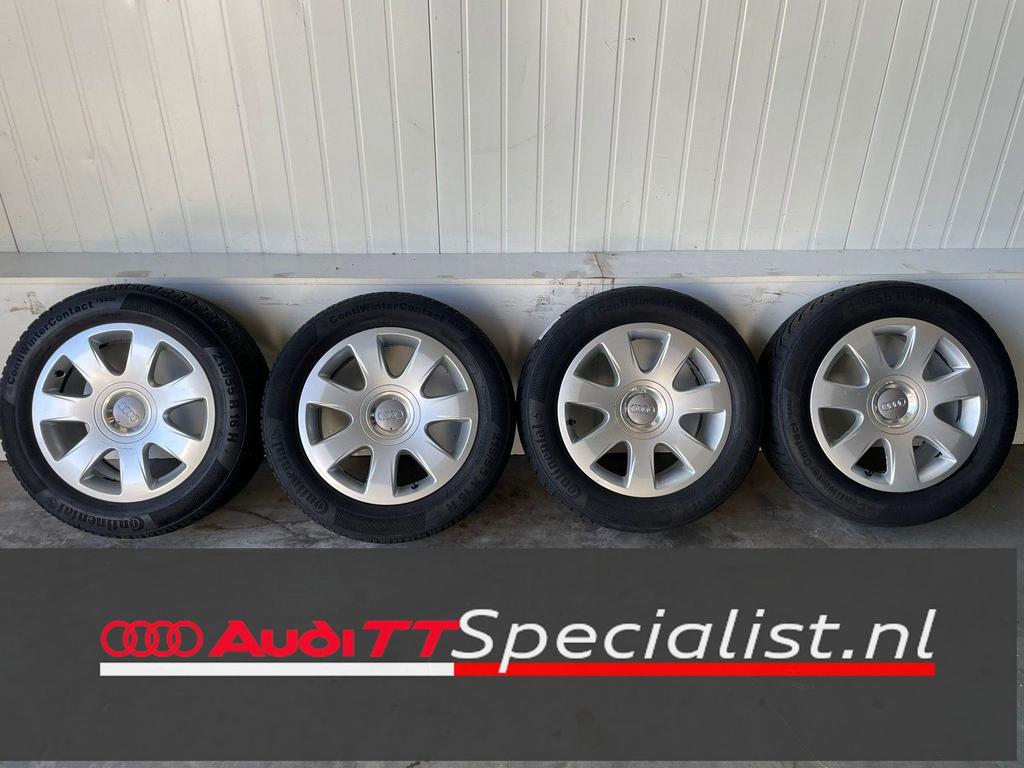 Winterbanden set op 16" velgen Audi ( A4 ), Auto-onderdelen, Banden en Velgen, Ophalen, -, Banden en Velgen, Winterbanden