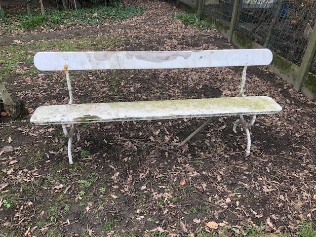 Canapé d'extérieur ancien de plus de 100 ans, Enlèvement, Utilisé, Métal