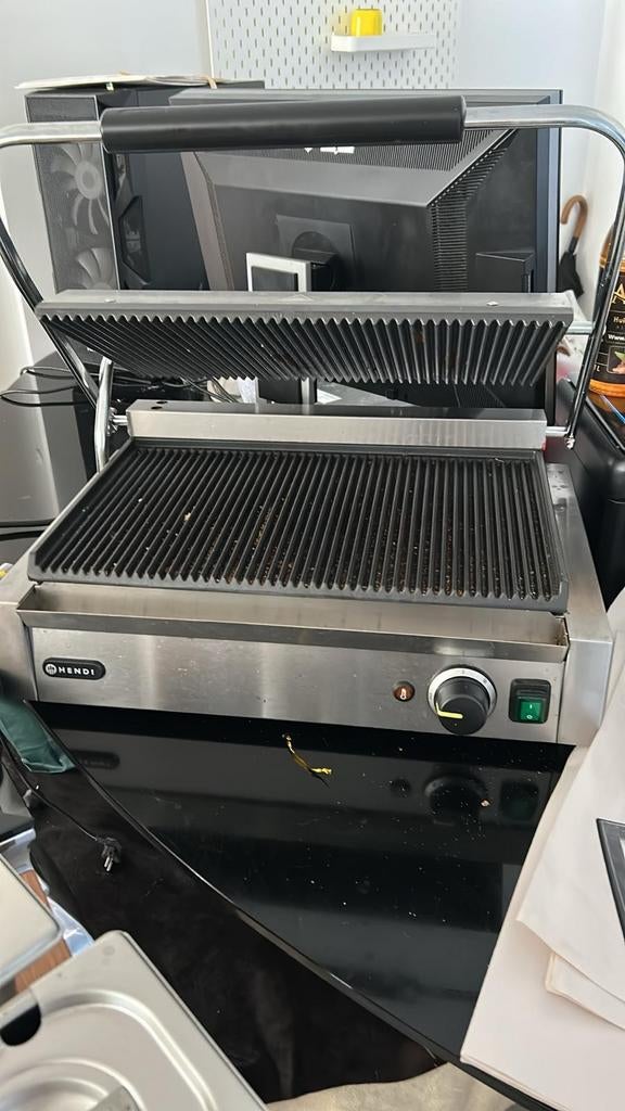 Hendi heavy duty  grill en Panini machine, Elektronische apparatuur, Contactgrills, Ophalen