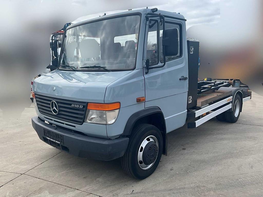 2008 Mercedes Vario 818DE containersysteem (multilift) - fun, Auto's, Overige brandstoffen, Mercedes-Benz, Bedrijf, Te koop