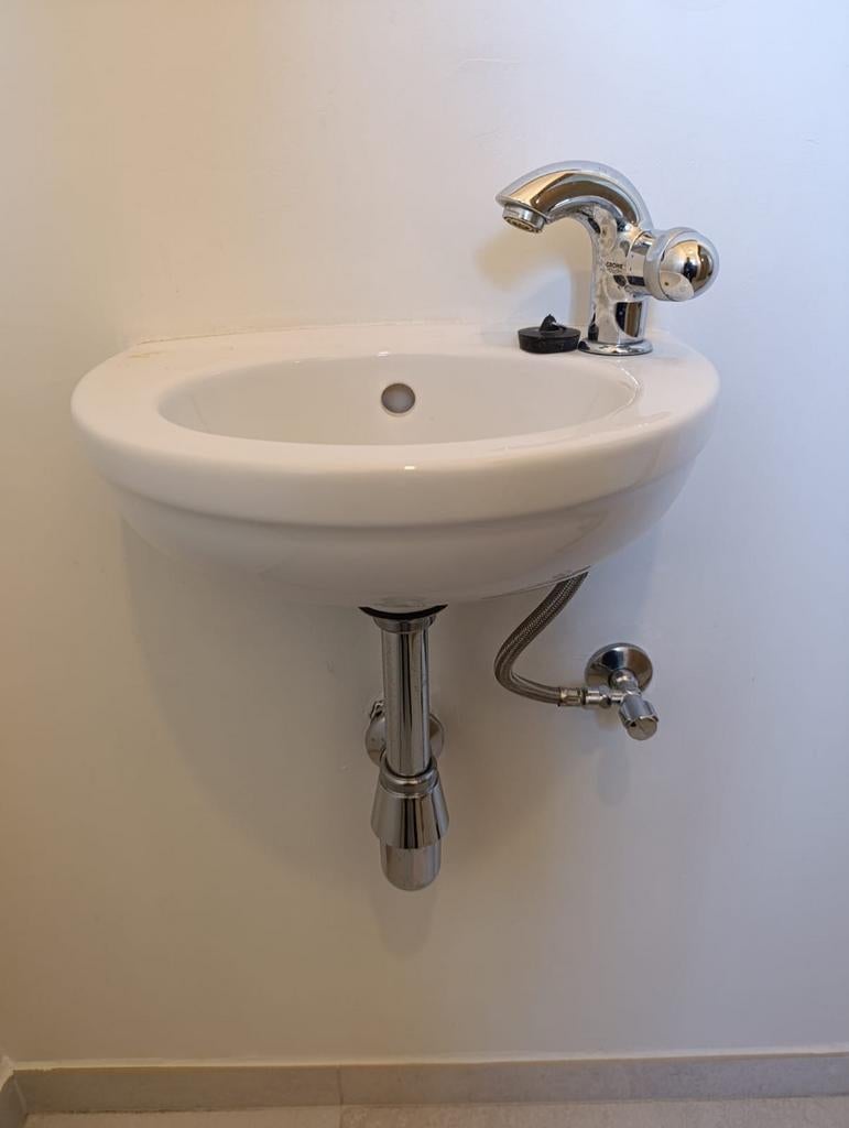 Wastafel wc lavabo, Doe-het-zelf en Bouw, Sanitair, Ophalen, Kraan