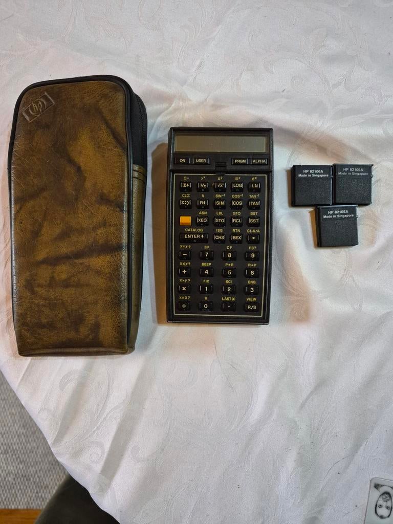 Calculatrice vintage hp 41 C avec housse d'origine, Enlèvement ou Envoi