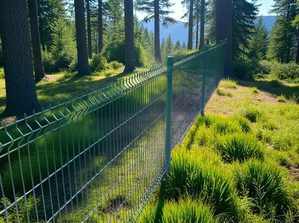 Promo! 20m draadpanelen 170cm hoog groen + palen, Enlèvement, Neuf