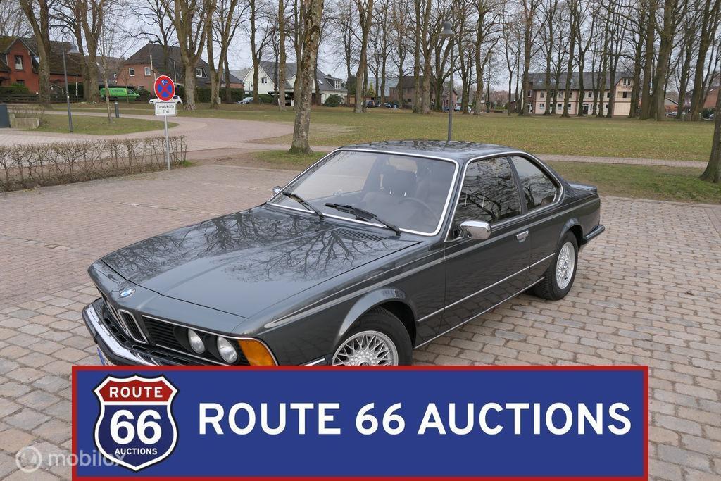 BMW 635CSi | 1985 | Route 66 Auctions, Autos, Oldtimers & Ancêtres, Entreprise, Achat, BMW, Essence, Autre carrosserie, Boîte manuelle