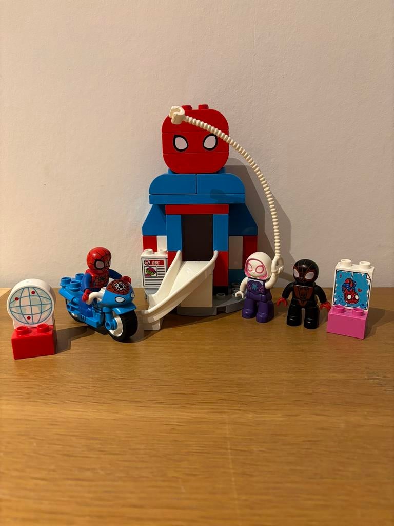 Duplo: spiderman hoofdkwartier, Ophalen, Zo goed als nieuw, Duplo