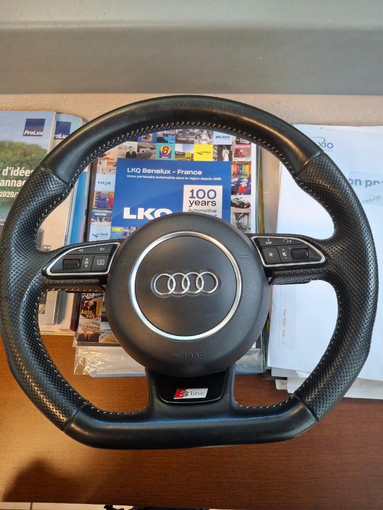 Volant Audi A3 S-Line+Palette, Autos : Pièces & Accessoires, Enlèvement, Utilisé, Audi