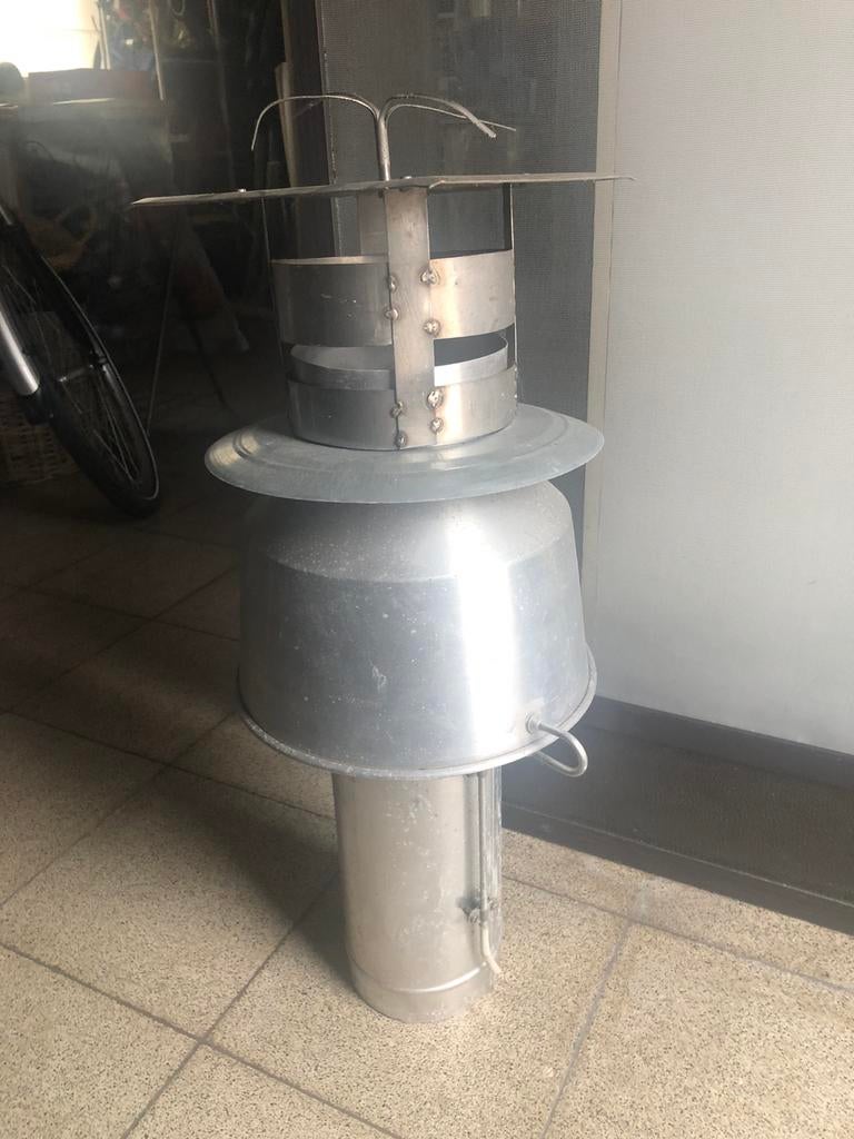 Schoorsteenkap uit 2 delen, Ophalen, Zo goed als nieuw