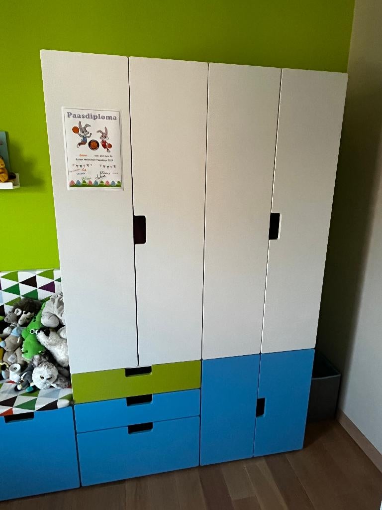 Armoires hautes IKEA STUVA en très bon état, 105 cm ou plus, Comme neuf, Enlèvement, 50 à 70 cm
