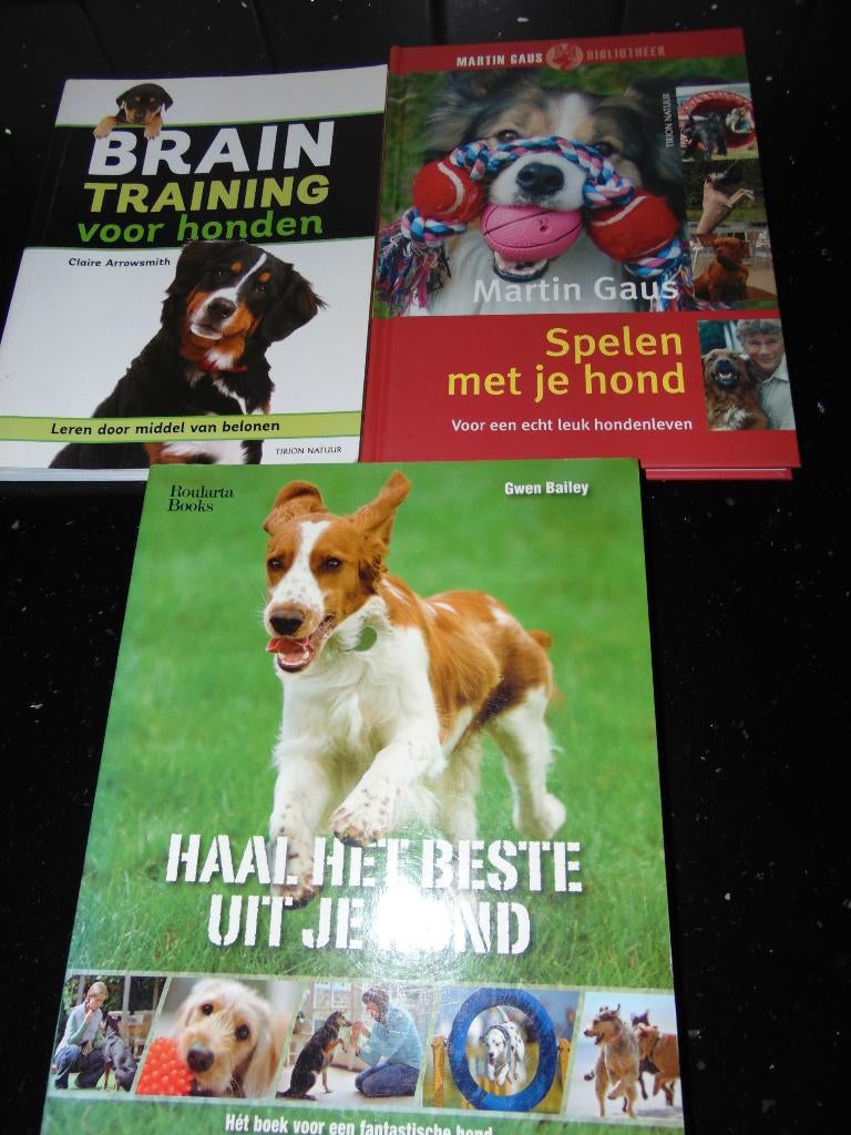 Boeken honden opvoeden/ spelen, Enlèvement ou Envoi, Comme neuf, Chiens