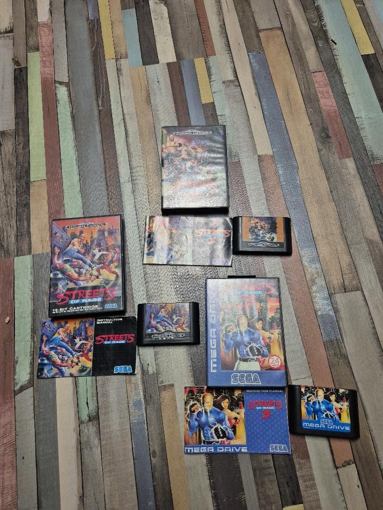 Trilogie Streets of rage versions originales sega megadrive, Consoles de jeu & Jeux vidéo, Jeux | Sega, Utilisé, Mega Drive, Combat