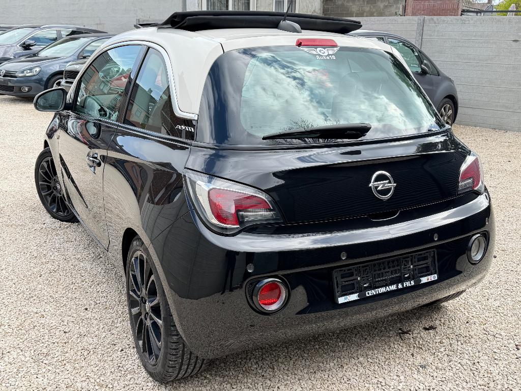 Opel Adam Cabriolet 1.4 turbo 2019, Autos, Opel, Cuir, Entreprise, Cabriolet, Boîte manuelle