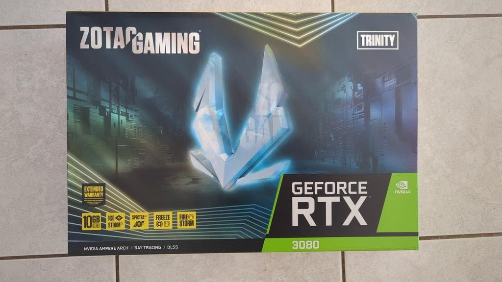 Zotac GAMING RTX 3080 Trinity LHR, Informatique & Logiciels, Cartes vidéo, Enlèvement, Nvidia, PCI
