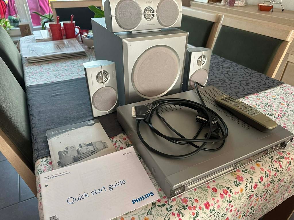 Home cinema, Audio, Tv en Foto, Home Cinema-sets, Ophalen, Gebruikt, Philips