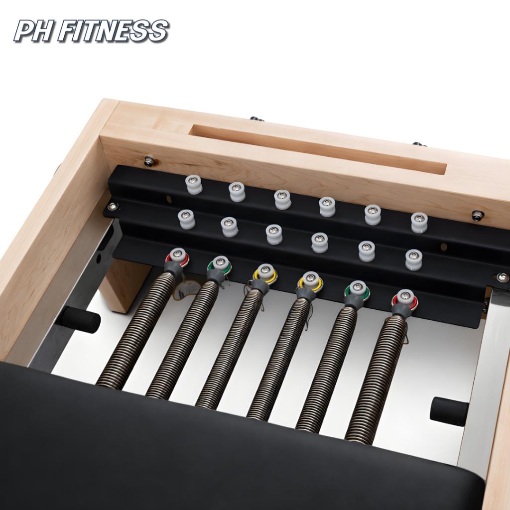Pilates Reformer Studio Kwaliteit Hout | 6 Veren PH Fitness, Ophalen, Nieuw